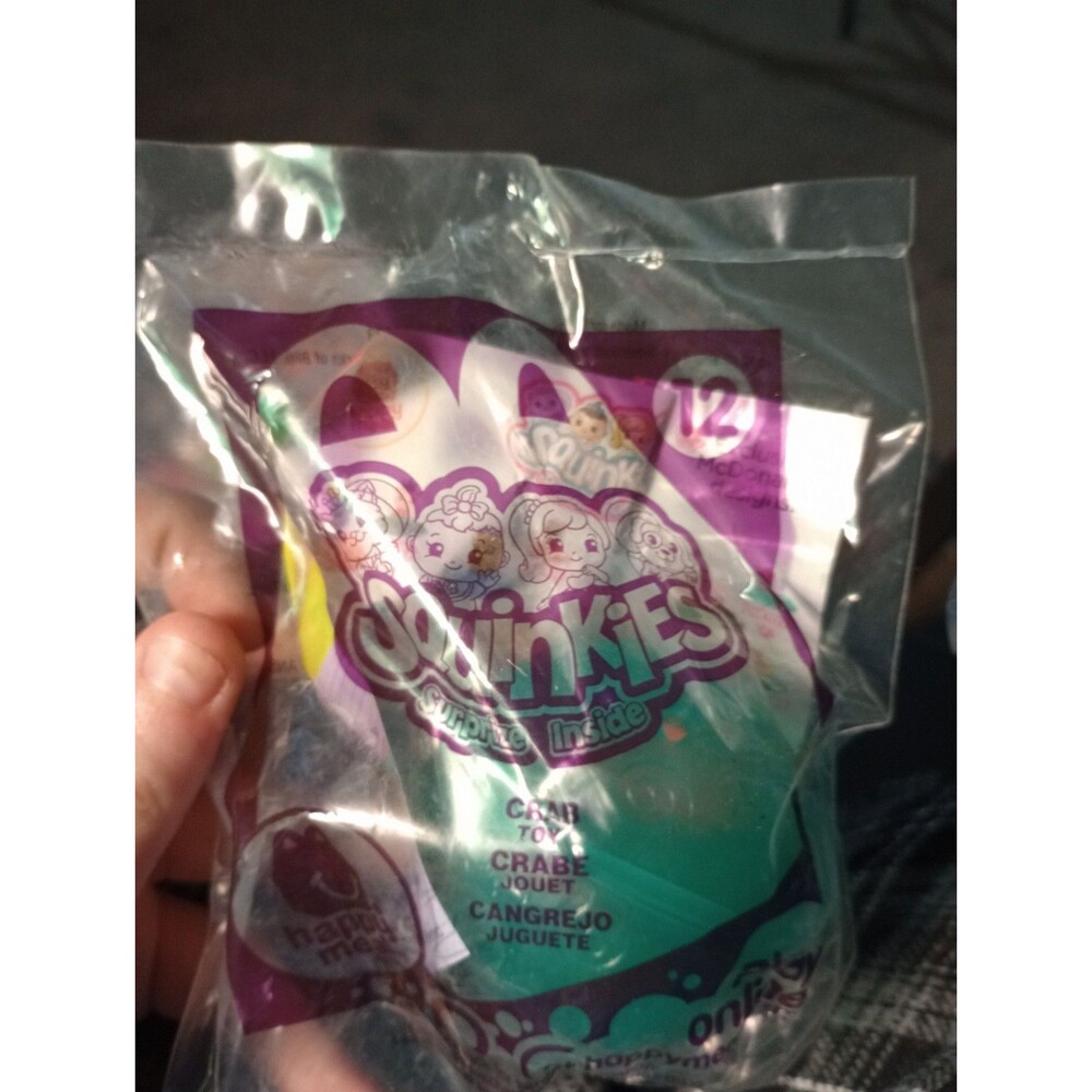 2012 McDonalds Happy Meal Toy Squinkies Surprise Mermaid #11 (Unused)